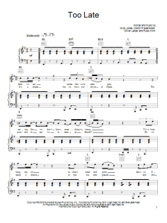 Too Late von Foreigner (Download) 