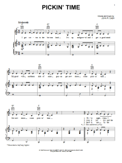 Pickin' Time von Johnny Cash (Download) 