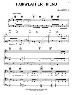 Fairweather Friend von Vanessa Carlton (Download) 