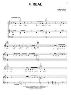 4 Real von Avril Lavigne (Download) 