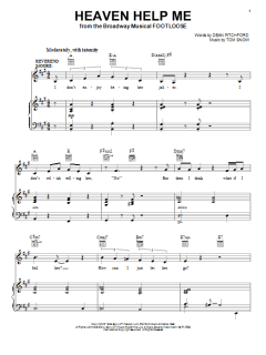 Heaven Help Me von Dean Pitchford (Download) 