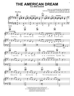 The American Dream von Alain Boublil (Download) 