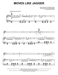 Moves Like Jagger von Maroon 5 (Download) 