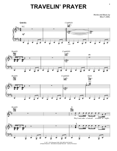 Travelin' Prayer von Billy Joel (Download) 
