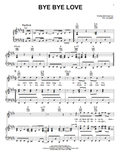 Bye Bye Love von Ric Ocasek (Download) 