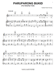 Paruparong Bukid (The Butterfly Field) von Traditional Filipino Folk Song (Download) 