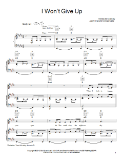I Won't Give Up von Jason Mraz (Download) 