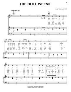 The Boll Weevil von Texas Folksong (Download) 