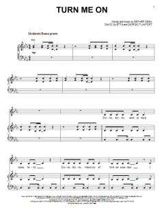 Turn Me On von David Guetta (Download) 