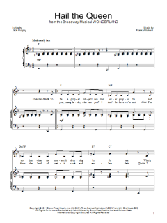 Hail The Queen von Frank Wildhorn (Download) 