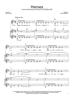 Heroes von Frank Wildhorn (Download) 