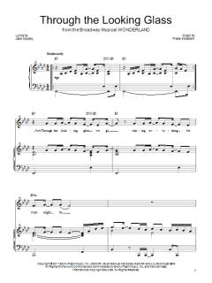 Through The Looking Glass von Frank Wildhorn (Download) 