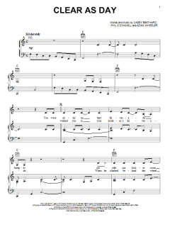 Clear As Day von Scotty McCreery (Download) 
