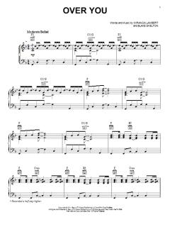 Over You von Miranda Lambert (Download) 