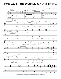 I've Got The World On A String von Ted Koehler (Download) 
