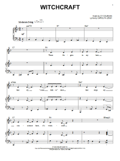 Witchcraft von Cy Coleman (Download) 