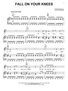 Fall On Your Knees von David Crowder (Download) 
