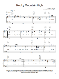 Rocky Mountain High von John Denver (Download) 