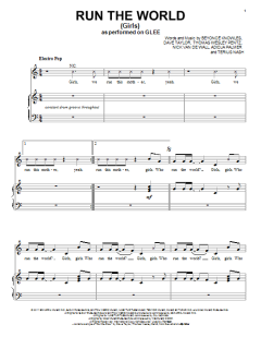 Run The World (Girls) von Glee Cast (Download) 