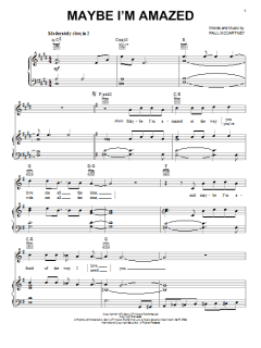 Maybe I'm Amazed von Paul McCartney (Download) 