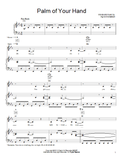 Palm Of Your Hand von Ingrid Michaelson (Download) 