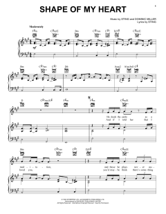Shape Of My Heart von Sting (Download) 