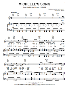 Michelle's Song von Elton John (Download) 