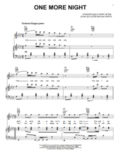 One More Night von Maroon 5 (Download) 