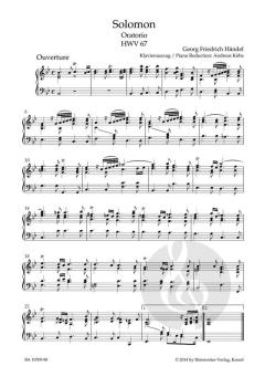 Solomon HWV 67 (Hans Dieter Clausen) 