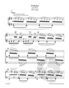Préludes - 2me Livre von Claude Debussy (Download) 