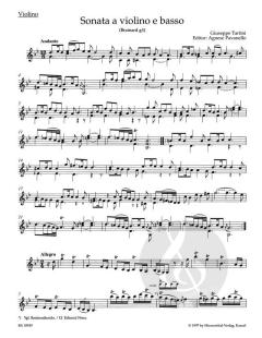 Sonate in g-Moll von Giuseppe Tartini (Download) 