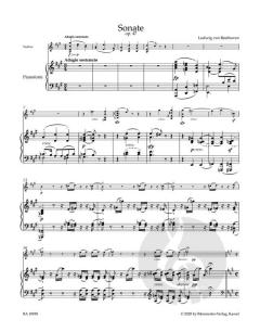 Sonate in A op. 47 von Ludwig van Beethoven 