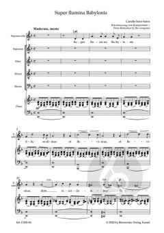 Super flumina Babylonis von Camille Saint-Saëns (Download) 