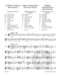 40 Variationen für Violine op. 3 von Otakar Ševčík (Download) 