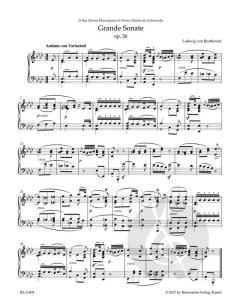 Grande Sonate in As op. 26 von Ludwig van Beethoven 