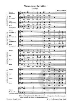 Warum toben die Heiden SWV 23 (Wilhelm Ehmann) 