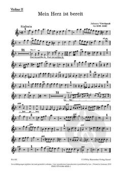Mein Herz ist bereit von Johann Vierdanck (Download) 
