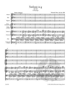 Sinfonie Nr. 40 g-moll KV 550 von Wolfgang Amadeus Mozart 