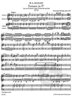 Sämtliche Kirchensonaten Heft 2 von Wolfgang Amadeus Mozart (Download) 