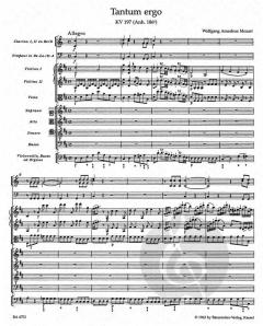 Tantum ergo KV 197 (Anh. 186e) von Wolfgang Amadeus Mozart (Download) 