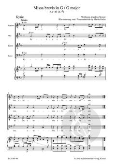 Missa brevis KV 49 (47 d) (W.A. Mozart) 
