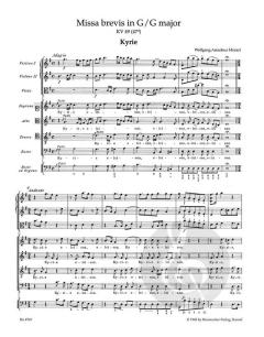 Missa brevis KV 49 (47 d) (W.A. Mozart) 