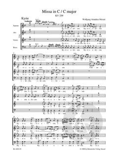 Missa KV 259 (W.A. Mozart) 
