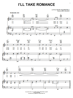 I'll Take Romance von Oscar Hammerstein II (Download) 