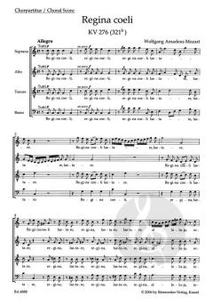 Regina coeli KV 276 (321b) (W.A. Mozart) 