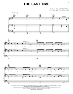 The Last Time von Taylor Swift (Download) 