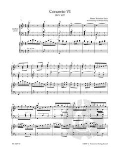 Concerto Nr. 6 F-Dur BWV 1057 von Johann Sebastian Bach (Download) 