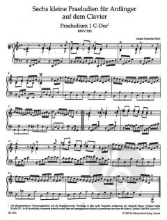 Einzeln überlieferte Klavierwerke Band 1 von Johann Sebastian Bach im Alle Noten Shop kaufen