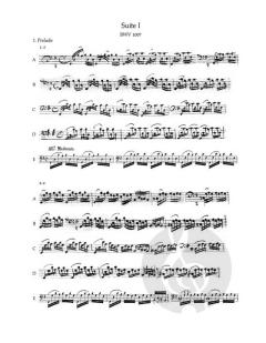 6 Suiten BWV 1007-1012 von Johann Sebastian Bach 