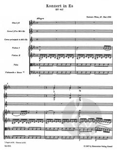 Konzert Nr. 2 Es-Dur KV 417 von Wolfgang Amadeus Mozart (Download) 
